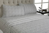 100% Cotton Percale Printed Sheet Set, Multiple Prints And Sizes