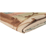 70" x 72" Hopeful Fabric Shower Curtain