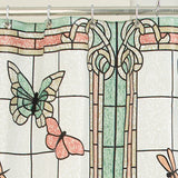 Stain Glass PEVA Shower Curtain, 70" x 71"