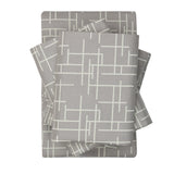 100% Cotton Percale Printed Sheet Set, Multiple Prints And Sizes